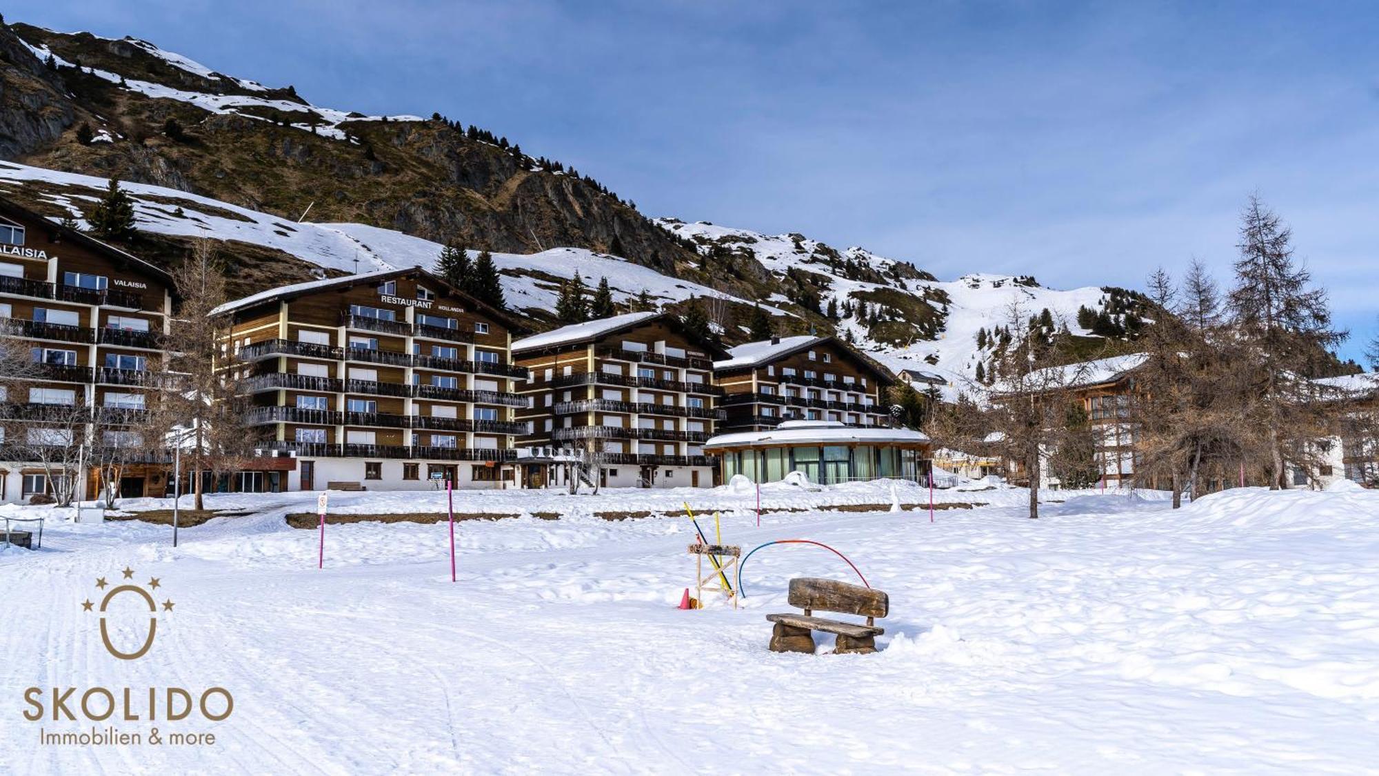 Haus Rhodania Mit Matterhornblick, Riederalp Mitte ภายนอก รูปภาพ